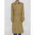 Burberry Gabardine Long Trench Coat BEIGE