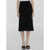 Balenciaga Tweed Midi Skirt BLACK