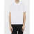 Saint Laurent Monogram Polo Shirt WHITE