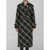 Burberry Long Trench Coat In Cotton Blend BLACK