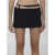 THE ATTICO Miniskirt BLACK