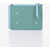 Maison Margiela Mm11 Grained Leather Wallet With Metallic Clip Light Blue