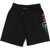 Givenchy Multicolor Side Logo Bermuda Shorts BLACK