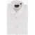 CORNELIANI Linen Blend Slim Fit Shirt With Striped Motif White