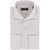 CORNELIANI Pinstriped Cotton Shirt With Standard Collar White