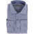 CORNELIANI Standard Collar Jacquard Cotton Shirt Light Blue