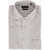 CORNELIANI Id Short-Sleeved Linen Blend Shirt With Floral Pattern Beige