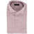 CORNELIANI Id Pinstriped Cotton Blend Shirt With Breast-Pocket Red