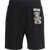 Moschino Logo Sweatpants Shorts FANTASIA NERO