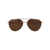 Alexander McQueen Alexander McQueen Sunglasses GOLD-GOLD-BROWN