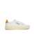 AUTRY Autry White And Honey-Colored Leather Medalist Low Sneakers WHITE