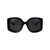 Gucci Gucci Sunglasses 001 BLACK BLACK GREY