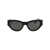 Saint Laurent Saint Laurent Eyewear Sunglasses BLACK-BLACK-GREY