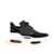 Balmain Balmain Leather And Fabric Sneakers Black