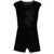 EA7 Ea7 Emporio Armani Chenille Jumpsuit Black