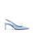 Dolce & Gabbana Dolce & Gabbana Leather Slingback Pumps CLEAR BLUE