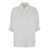 Jil Sander White Half Sleeve Shirt With Pointed Collar In Cotton Woman WHITE