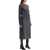 Maison Margiela Midi Dress With Oversized Bow Detail MELANGE DARK GREY