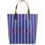 Marni Striped Tribeca Tote Bag OPAL/ESTATEBLUE