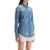 Stella McCartney "Vintage Wash Denim Shirt" MEDIUM VINTAGE BLUE