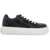 Pinko Monogram Detail Platform Sneakers With BLACK