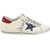 Golden Goose Super Star Nappa Sneakers WHITE/BLUE/RED