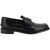 Prada Logo Loafers NERO