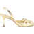 Manolo Blahnik Makanaksli Nappa Sandals GOLD