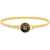 Marc Jacobs "Button Hinge" Bracelet BLACK