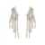 Isabel Marant Wild Shore Earrings SILVER