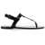 Saint Laurent Sandal "Cassandre" BLACK