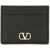 Valentino Garavani Signature Vlogo Card Holder BLACK