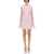 ROTATE Birger Christensen Lace Dress With Puff Sleeves PINK