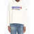 MONCLER X PALM ANGELS Racing Logo Sweatshirt WHITE