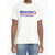 MONCLER X PALM ANGELS Racing Logo T-Shirt WHITE