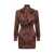 Nineminutes Nineminutes Tiger Dress BROWN