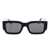 Fendi Fendi Sunglasses 01A SHINY BLACK / SMOKE