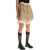 Maison Margiela Layered Effect Mini Skirt-P CAMEL/BUTTER