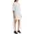 MM6 Maison Margiela Deconstructed Mini Dress WHITE