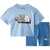 The North Face Kid G Summer Set Steel Blue/Indigo Stone BLUE