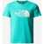 The North Face B S/S Easy Tee Tnf White/Asphalt Grey GREEN