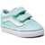 Vans Old Skool V Glitter Pastel Blue BABY BLUE