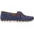 TOD'S Leather Loafer BLUE