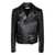 Saint Laurent Saint Laurent Leather Jacket Black