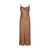 MARINE SERRE Marine Serre Dresses DARK CAMEL