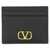 Valentino Garavani Signature Vlogo Card Holder BLACK