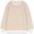 Fendi Pullover Ff Bicolor Cot WHITE