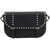 Valentino Garavani Rockstud Messenger Shoulder Bag NERO