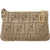 Fendi Monogram FF Clutch Bag CAPPUCCINO+OS