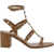 Valentino Garavani Rockstud Sandals ALMOND BEIGE